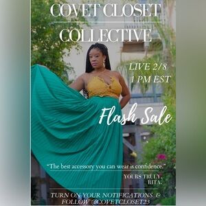 Covet Closet Collective Saturday Morning Flash Sale. New Merch!!
